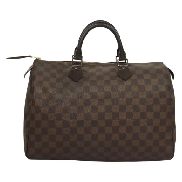 LOUIS VUITTON Damier Ebene Speedy 30 Hand Bag N41364 LV Auth 118939 - Picture 1 of 16